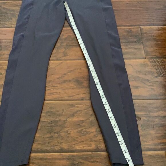 Pure Luxe By Fabletics Gray Mesh Detailing Leggings - Picture 3 of 11